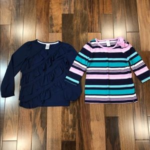 Gymboree size 7 shirts